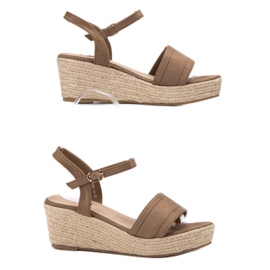 Vices Szandálok A Platformon barna 1