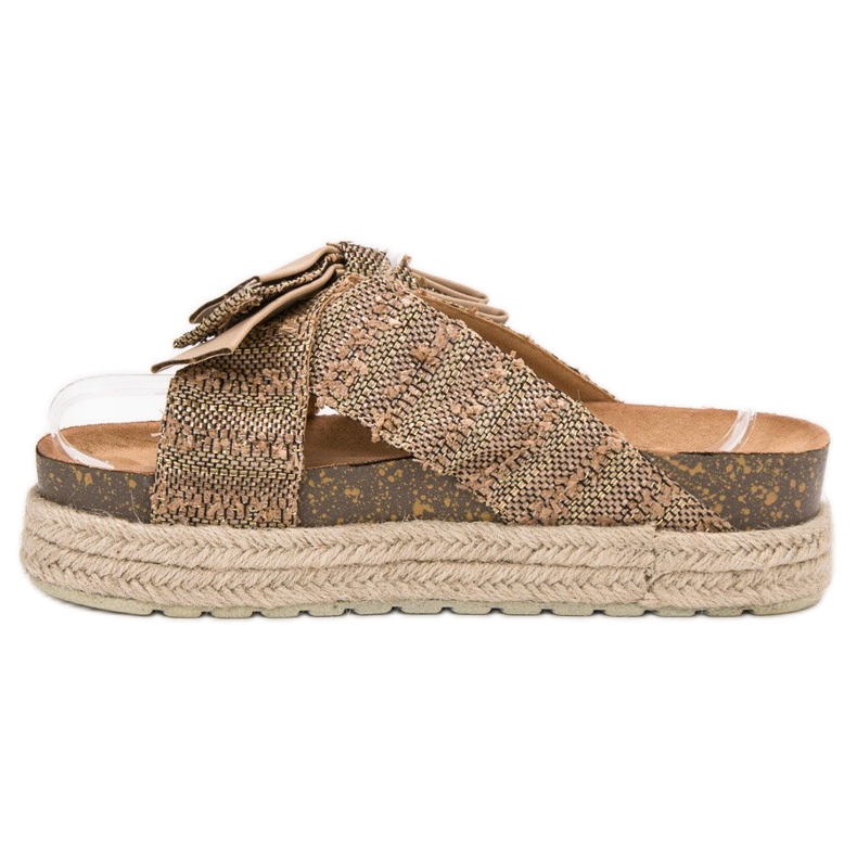 Vices Textil papucs a platformon barna 1