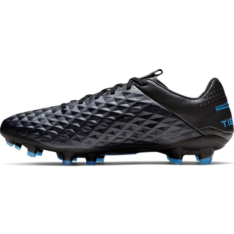 Nike Tiempo Legend 8 Pro Fg AT6133-004 futballcipő fekete fekete 2
