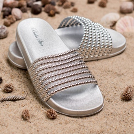 Bello Star Női gumi papucs szürke 2