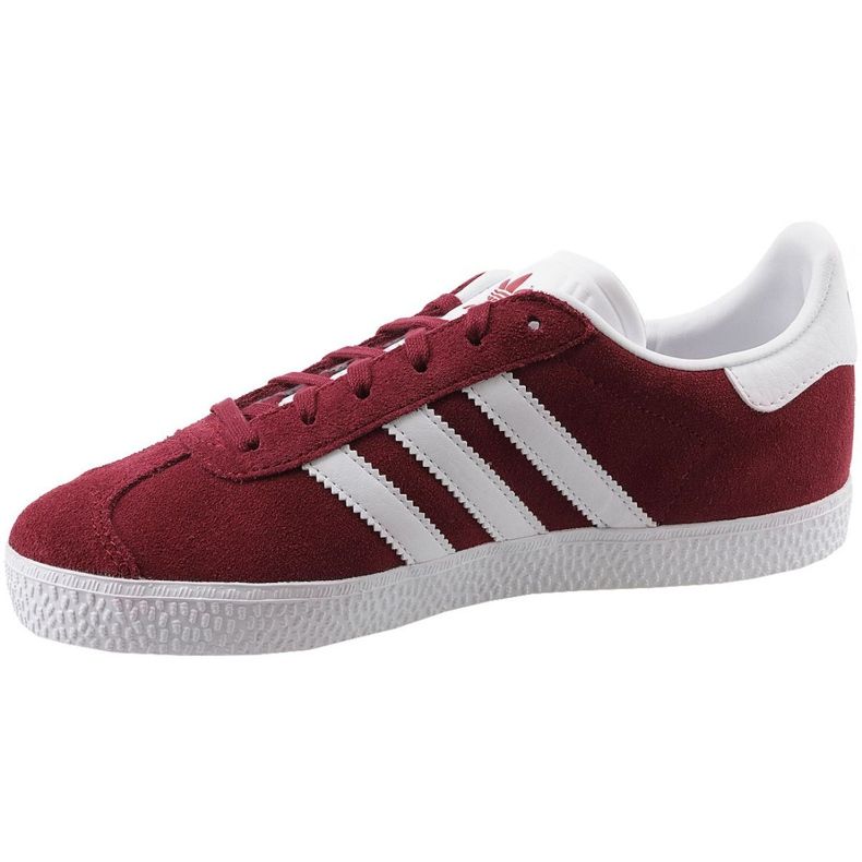 Adidas Gazelle Jr CQ2874 piros cipő fehér 1