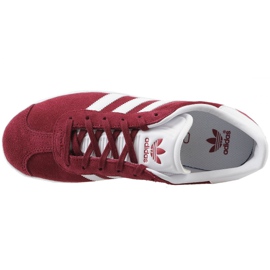 Adidas Gazelle Jr CQ2874 piros cipő fehér 2 Adidas Gazelle Jr CQ2874 piros cipő fehér 2