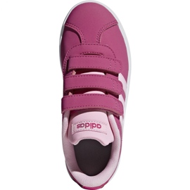 Adidas Vl Court 2.0 Cmf C rózsaszín cipő Jr F36394 1