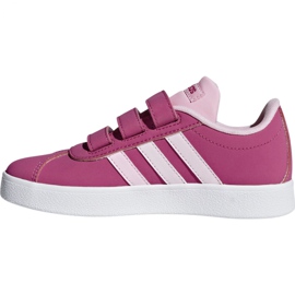 Adidas Vl Court 2.0 Cmf C rózsaszín cipő Jr F36394 2