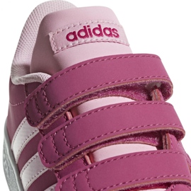 Adidas Vl Court 2.0 Cmf C rózsaszín cipő Jr F36394 3