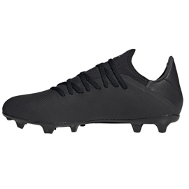 Adidas X 19.3 Fg M F35381 futballcipő fekete fekete 1