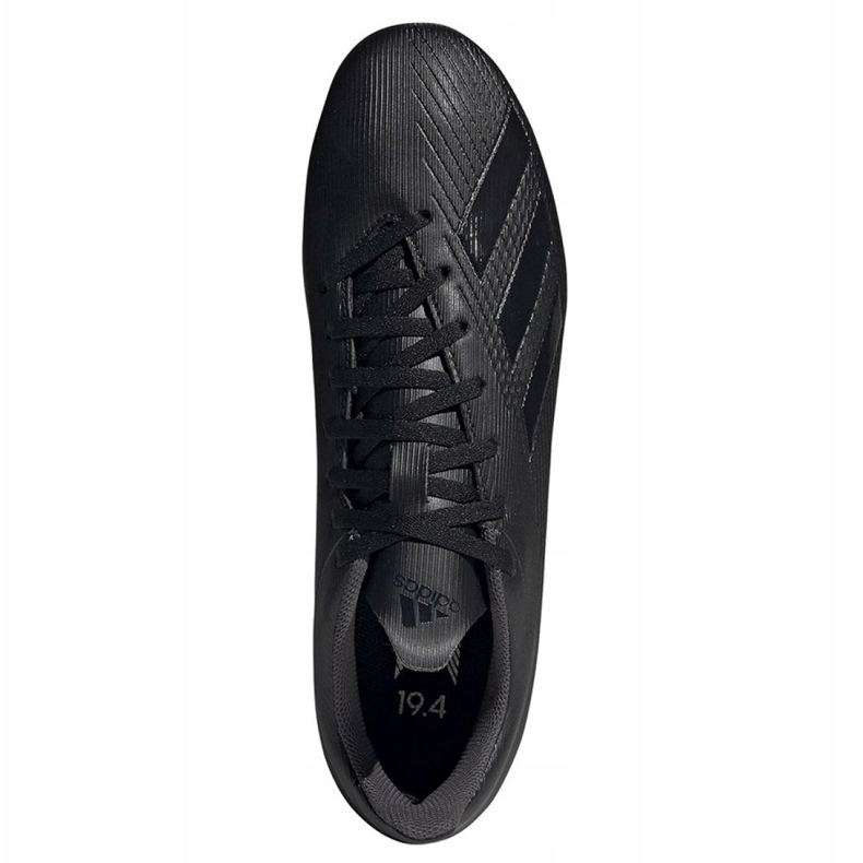 Adidas X 19.4 FxG M F35377 futballcipő fekete fekete 2