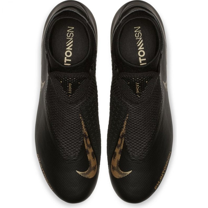Nike Phantom Vsn Academy Df FG / MG M AO3258-077 futballcipő fekete fekete 1