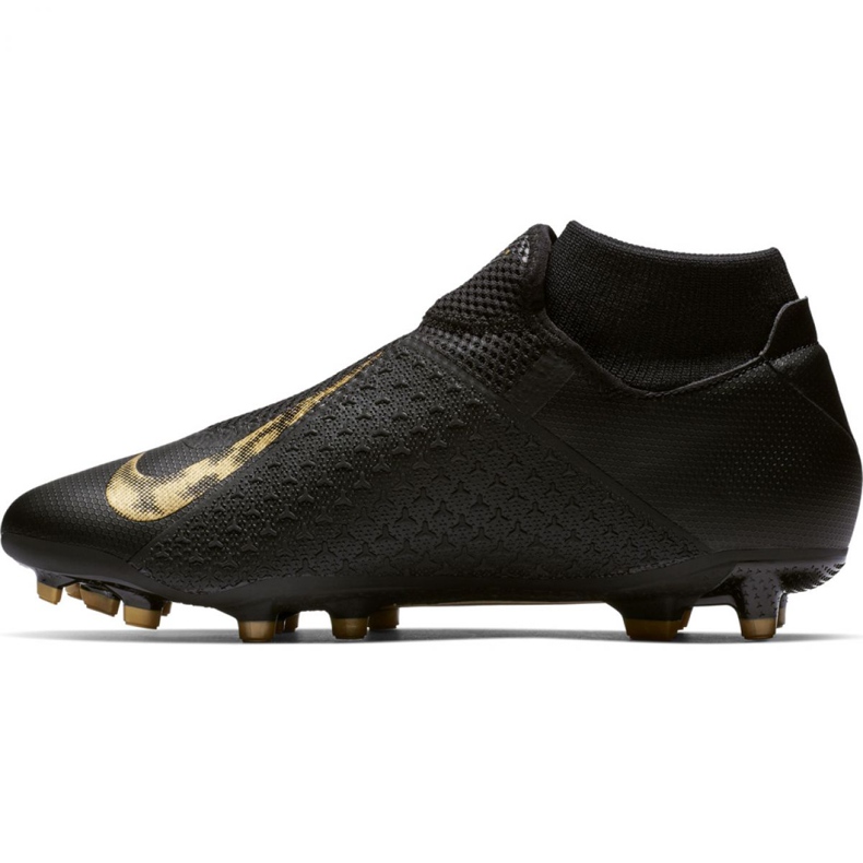 Nike Phantom Vsn Academy Df FG / MG M AO3258-077 futballcipő fekete fekete 2