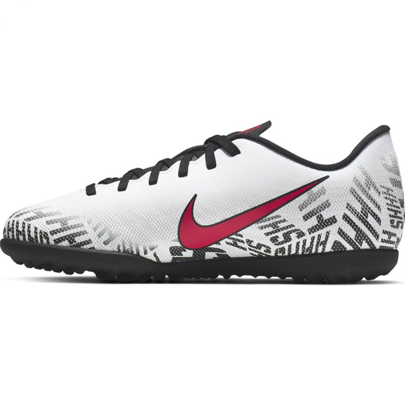 Nike Mercurial Neymar Vapor 12 Club Tf Jr AV4764-170 futballcipő fehér fehér 1