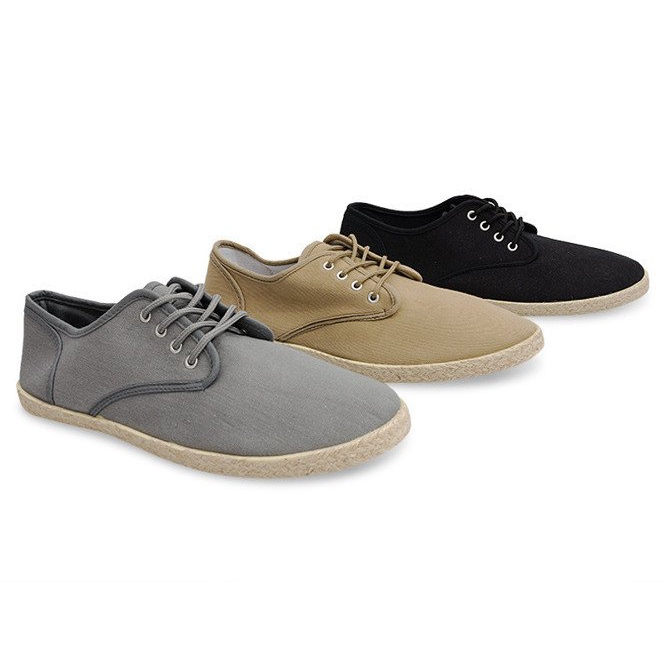 Cipők Espadrilles Straw 8740 Teve talp barna 1