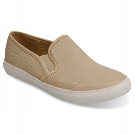 Slip On Cipők Slip On 2207 Bézs 1
