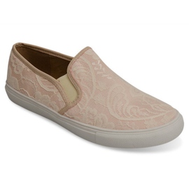 Cipők Slip On 7063 Pink rózsaszín 1