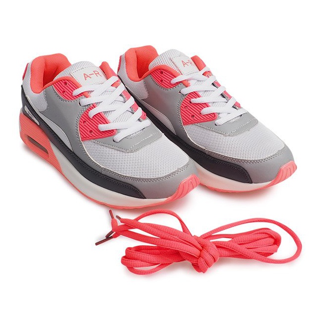 Sportcipők B306A-38 Fehér fekete szürke sokszínű 1