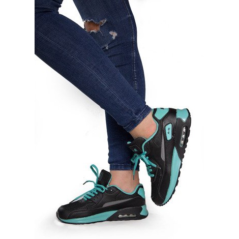 Cipők Cipők Neon B306A-17 fekete 2