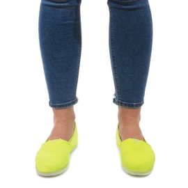 Lycra PT7205 Sárga csúszós cipők 2