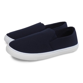 Slip On Cipők Slip On TL202 Navy Blue sötétkék 1