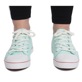 Lavso zöld áttört cipők 1