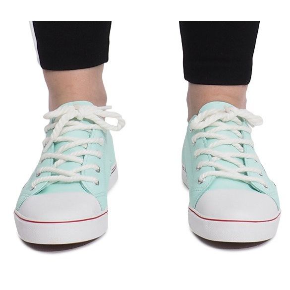 Lavso zöld áttört cipők 1