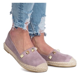 Arany Sun lila espadrilles 1