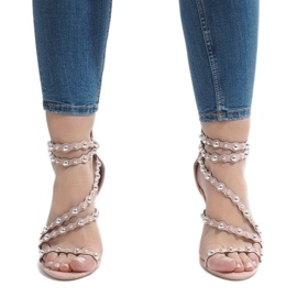 Rózsaszín LE042P fedetlen sarok sokszínű 2