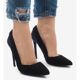 Fekete klasszikus velúr sarok 95299-35 2