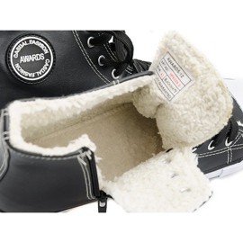 Magas szigetelésű cipők 6209-3 Fekete 2