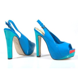 Szivattyú szandál az A8030 kék platformon 1