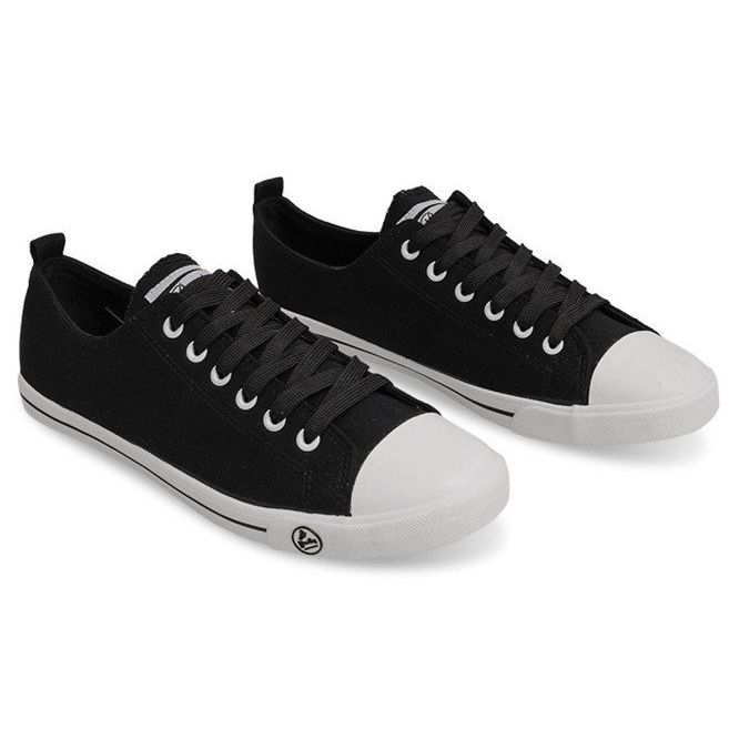 Klasszikus cipők 9911 Fekete 2