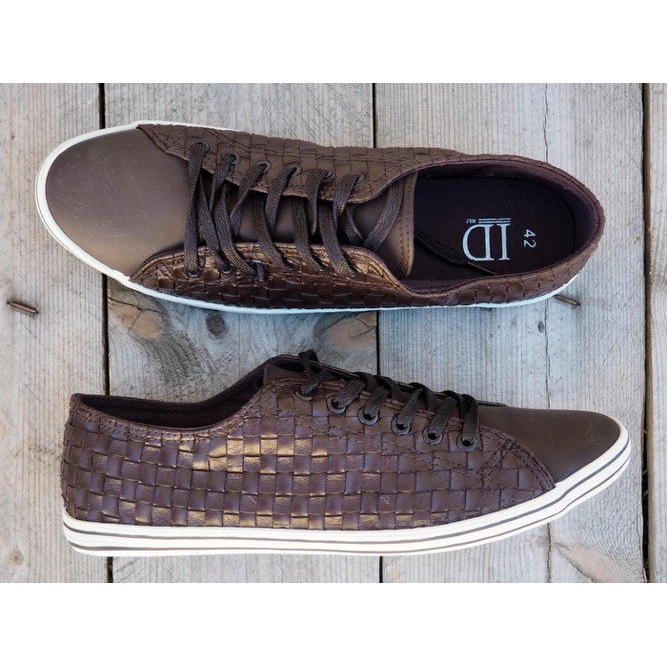 Stílusos CY030 tevecipő barna 1