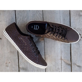 Stílusos CY030 tevecipő barna 2