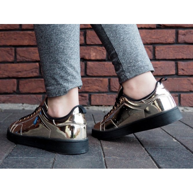 Q45 Arany cipők aranysárga 2