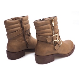 Meleg csizma Kalmra 0728 Khaki színnel sokszínű zöld 1 Meleg csizma Kalmra 0728 Khaki színnel sokszínű zöld 1