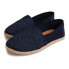 Ágynemű Espadrilles B211-3 Kék Cipők 1