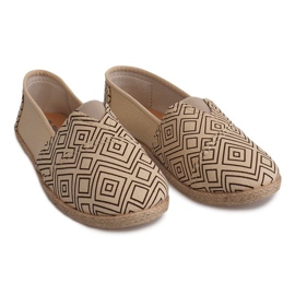 Ágynemű espadrilles B211-1 bézs színű cipők 1