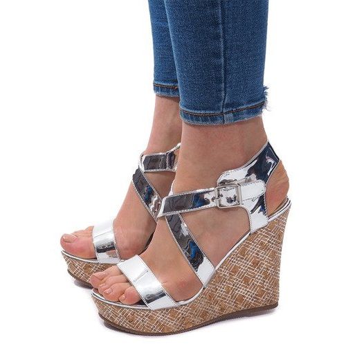 Ék Szandál S260 Ezüst szürke 1