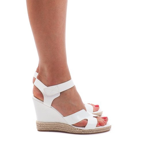 Ék Szandál 5H5670 Fehér barna 2 Ék Szandál 5H5670 Fehér barna 2