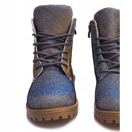 Timberki Trapery TL042-13 SZÜRKE / BARNA 2 Timberki Trapery TL042-13 SZÜRKE / BARNA 2