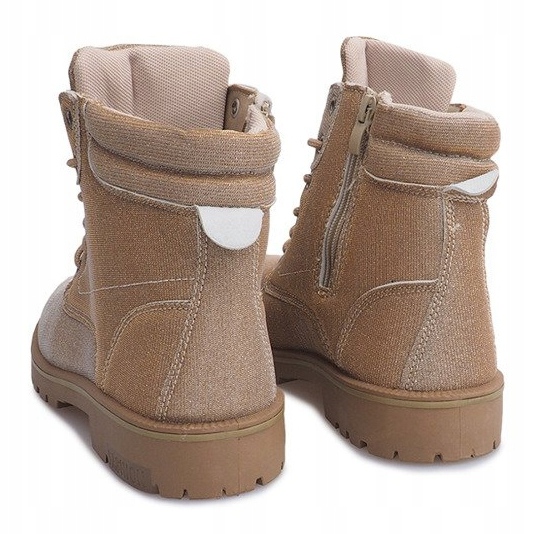 Timberki Trapery TL042-12 ARANY / BARNA aranysárga 1 Timberki Trapery TL042-12 ARANY / BARNA aranysárga 1