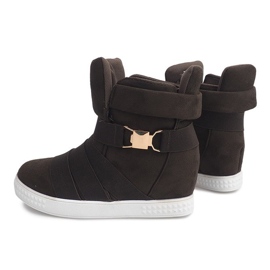 Wedge cipők 669 Olive zöld 2