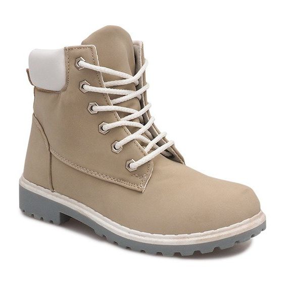 Timberki Trapery 6612-4 Bézs 1 Timberki Trapery 6612-4 Bézs 1