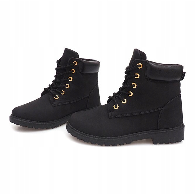 Timberki Trapery 6612 fekete 1