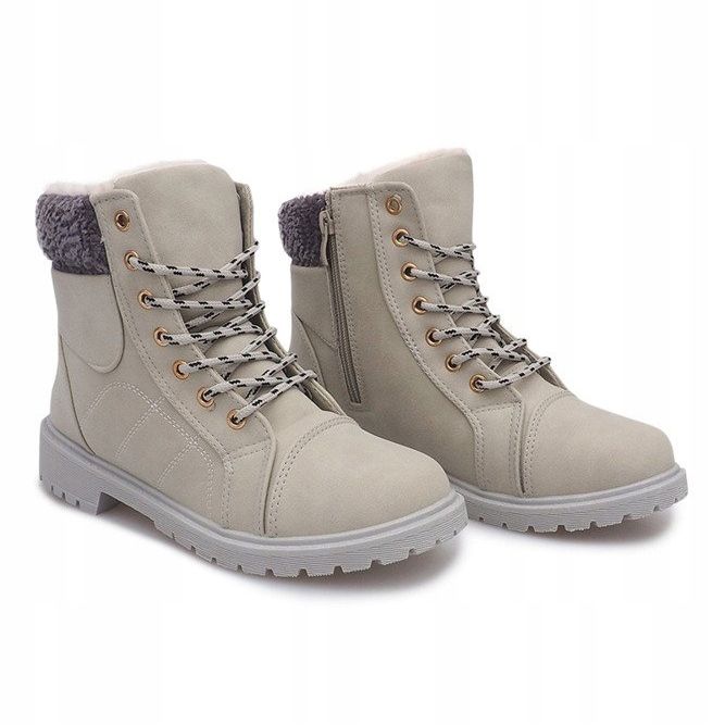 Szigetelt Timberki Trappers DD498-5 Bézs 2
