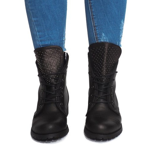 Exkluzív csizma JH180-090 fekete 2