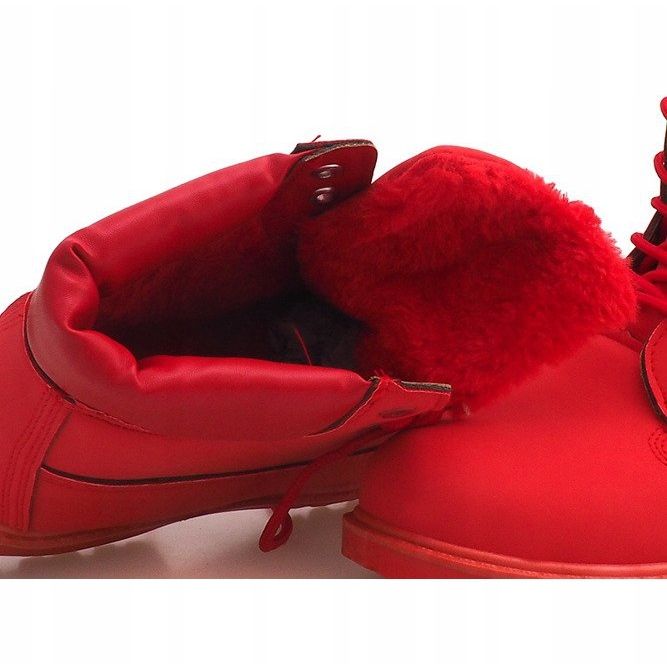 Warm Timber Trappers 8315-19 Red piros 2