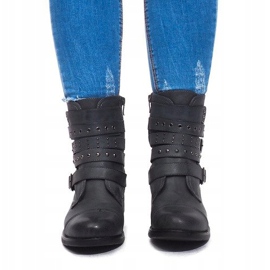 Meleg csizma csattal M172 szürke 2