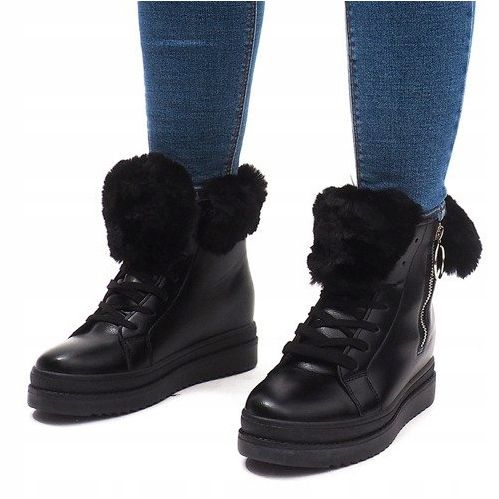 Meleg cipők SJ665-1 Fekete 2