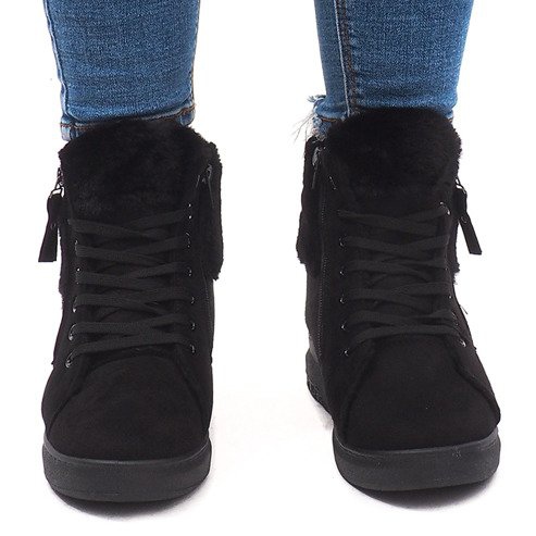 Szigetelt cipők L7360 Fekete 2