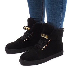 BM Meleg cipők BOK-1122 Fekete 1