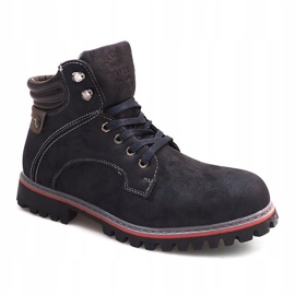Meleg csizma A177-17 Navy blue sötétkék 2